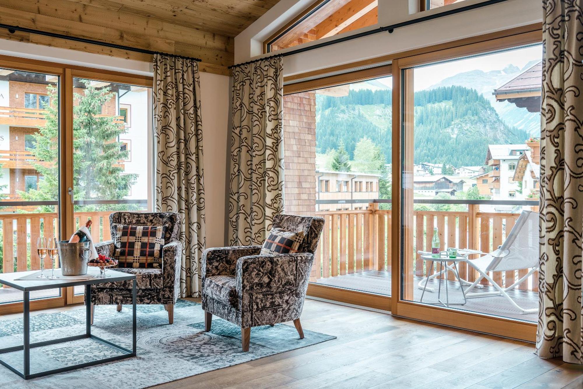 Hotel Auenhof Lech am Arlberg Luaran gambar
