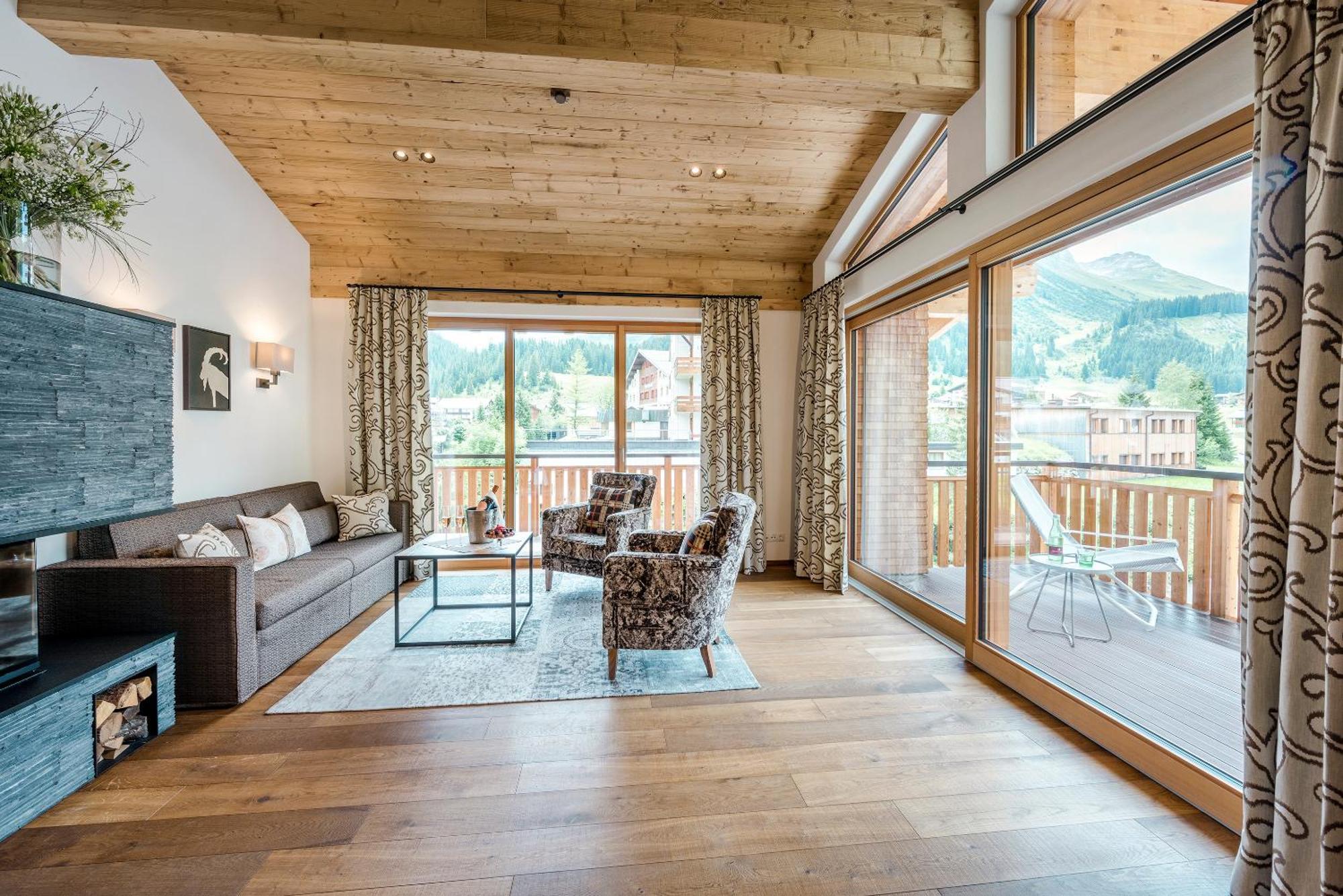 Hotel Auenhof Lech am Arlberg Luaran gambar